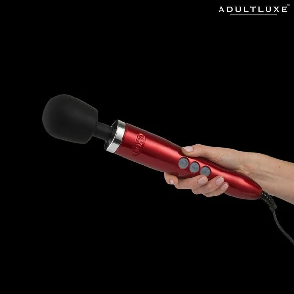 Doxy Die Cast Extra Powerful Massage Wand Vibrator - Red — image 3 of 3