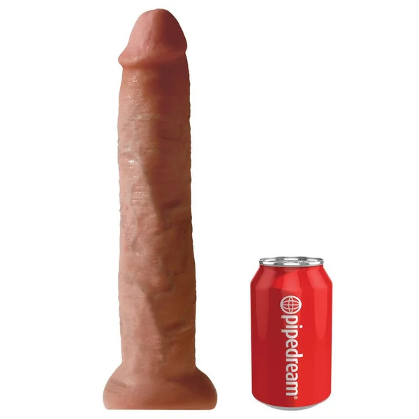 King Cock 13" Suction Cup Dildo - Caramel — image 12 of 15
