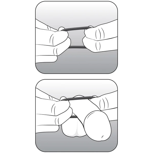 Performance VS2 Pure Premium Small Silicone Cock Rings By Blush Novelties - Black — image 16 of 16