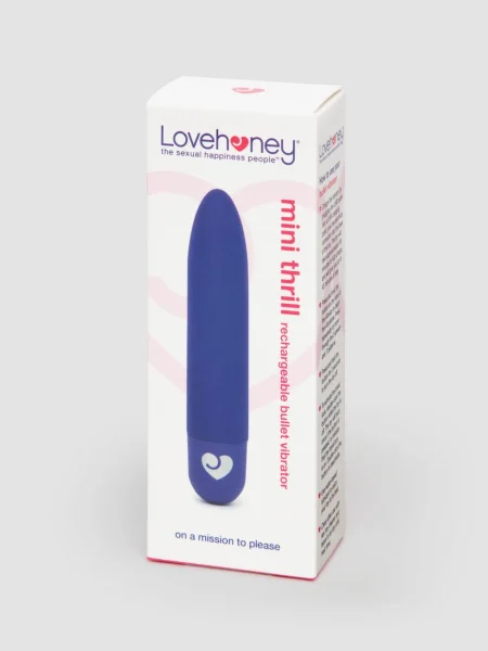 Lovehoney Mini Thrill Rechargeable Silicone Bullet Vibrator