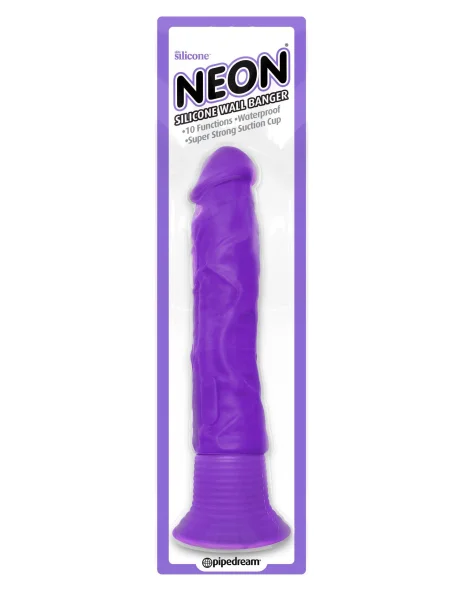 Neon Silicone Wall Banger - Purple