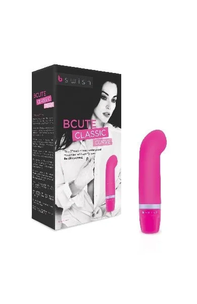 Bcute Curve Silicone Massager Rose