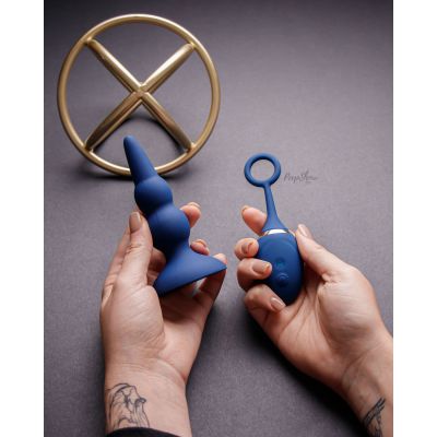 Blush Novelties Performance Plus Sonic Vibrating Butt Plug with Remote Control