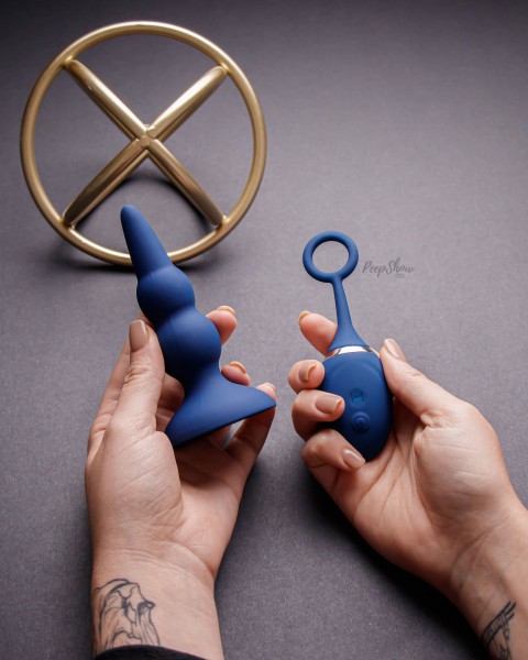 Blush Novelties Performance Plus Sonic Vibrating Butt Plug with Remote Control