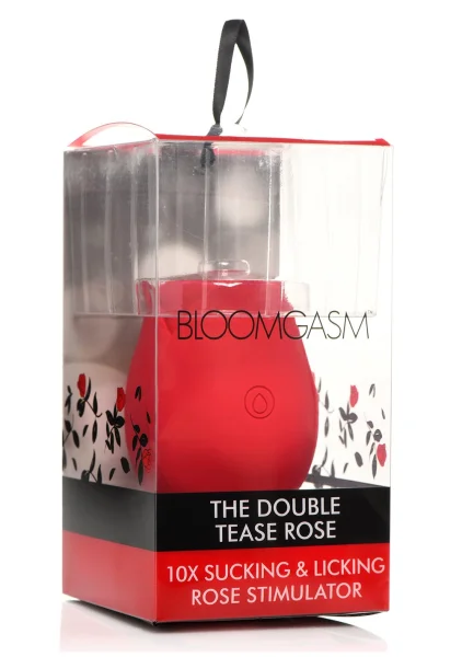 The Double Tease Rose - Sucking and Licking Rose Stimulator — image 7 of 7