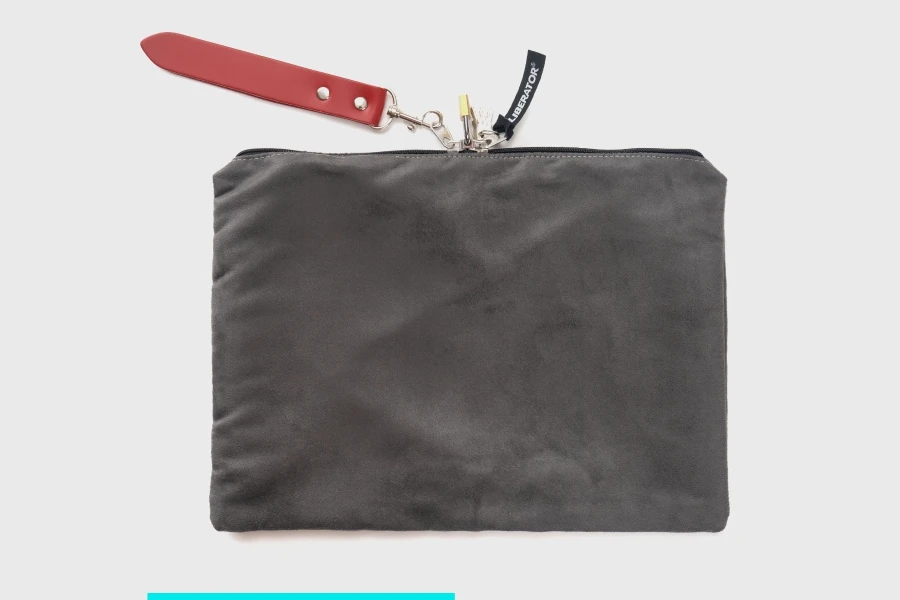 Carina Locking Storage Bag with Leather BDSM Slapper