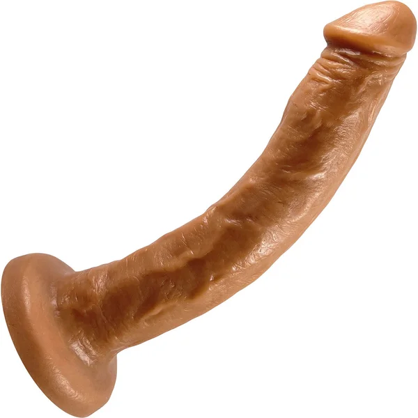 Slim VixSkin Realistic Silicone Dildo By Vixen - Caramel — image 9 of 13