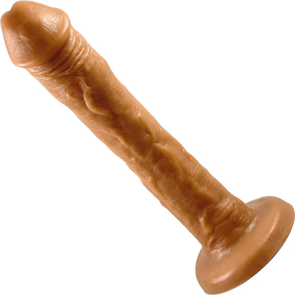 Slim VixSkin Realistic Silicone Dildo By Vixen - Caramel — image 10 of 13
