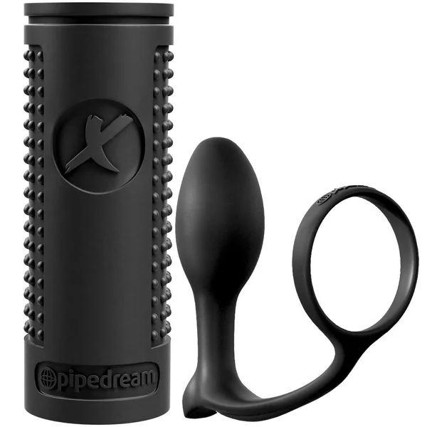 PDX Elite Ass-Gasm Explosion Kit With EZ Grip Stroker & Ass-Gasm Cock Ring  By Pipedream — image 5 of 8