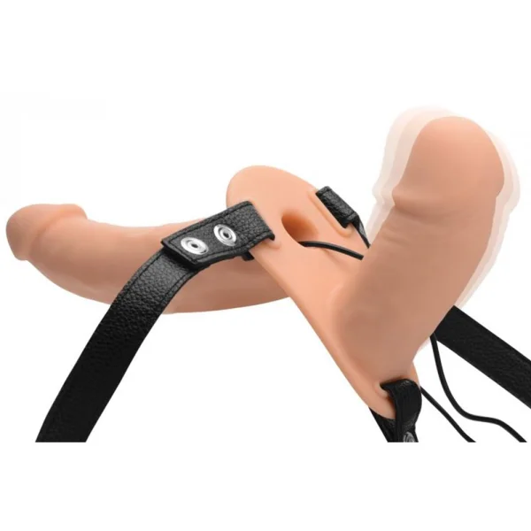 Power Pegger - Double Pleasure Vibrating Strap-On