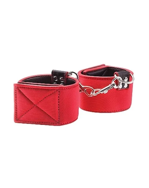 Reversible Ankle Cuffs - Red