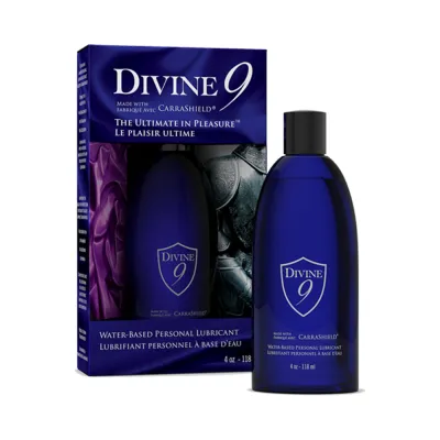 Divine 9 Waterbased Lubricant 4oz
