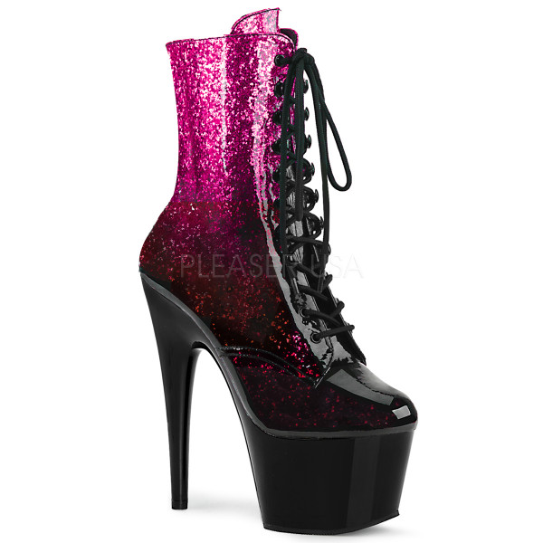 7 inches Heel, 2 3/4 inches PF Lace-Up Front Ankle Boot, Side Zip — image 13 of 20