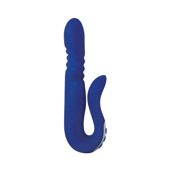 Eve's Deluxe Thruster Blue Rabbit Style Vibrator — image 7 of 9