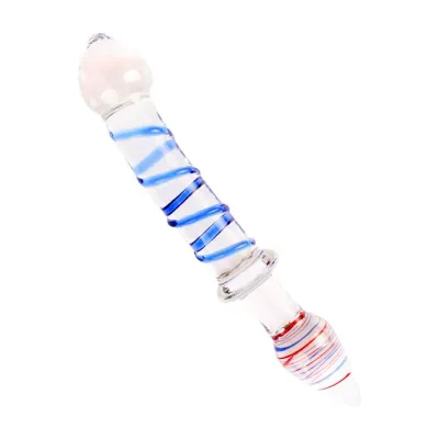 Lucent Double Ended Glass Massager