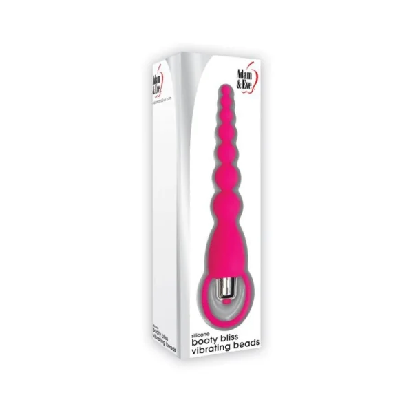 Booty Bliss Vibrating Anal Beads Pink