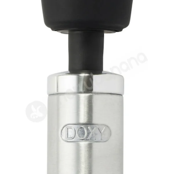 Doxy Die Cast Silver Vibrating Massager Wand