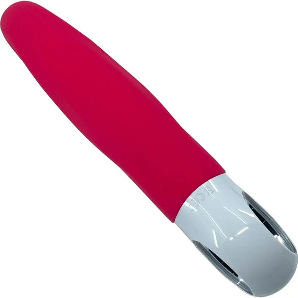 Fun Factory LADY BI Rechargeable Waterproof Dual Stimulation Vibrator - India Red