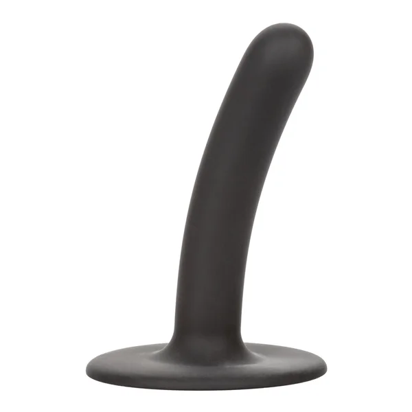 Boundless 4.5" Slim Silicone Suction Cup Dildo By CalExotics - Black — image 20 of 24