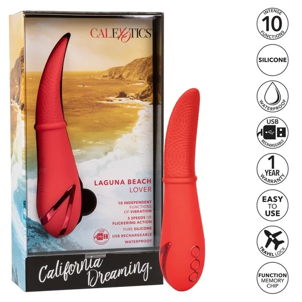 California Dreaming Laguna Beach Lover Silicone Waterproof Clitoral Vibrator By CalExotics — image 25 of 25