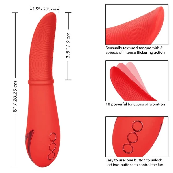 California Dreaming Laguna Beach Lover Silicone Waterproof Clitoral Vibrator By CalExotics — image 24 of 25