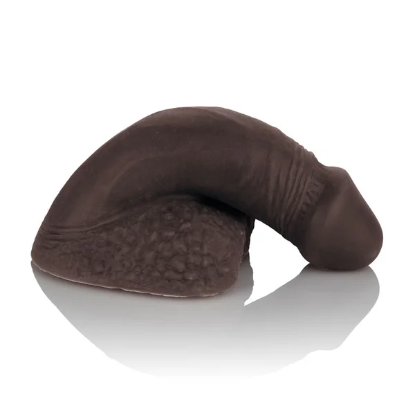 Packer Gear Silicone Packing Penis 4" / 10.25 cm By CalExotics - Coffee — image 12 of 14