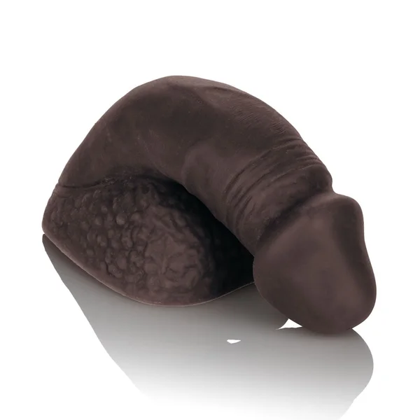Packer Gear Silicone Packing Penis 4" / 10.25 cm By CalExotics - Coffee — image 14 of 14