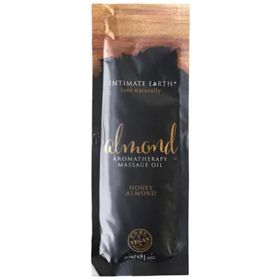 Intimate Earth Almond Aromatherapy Massage Foil Almond 30ml