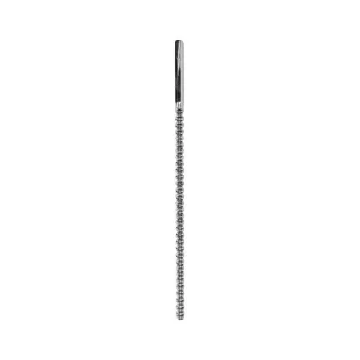 Ouch Urethral Sounding Metal Dilator Beaded 8 Mm