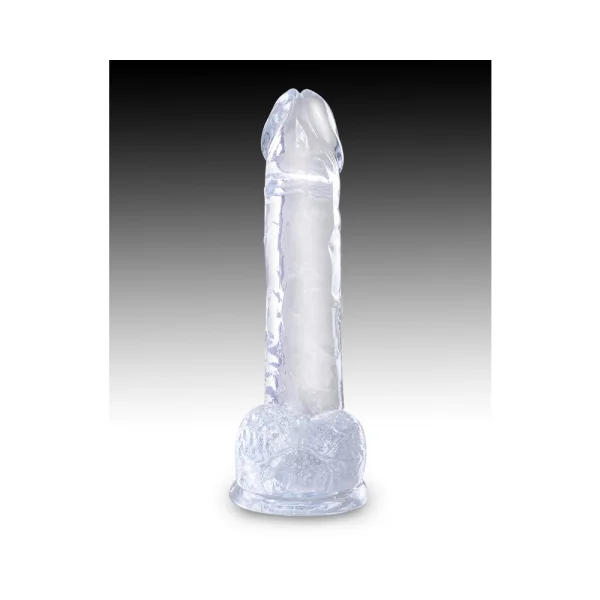 King Cock Clear 7in Cock With Balls — image 6 of 16