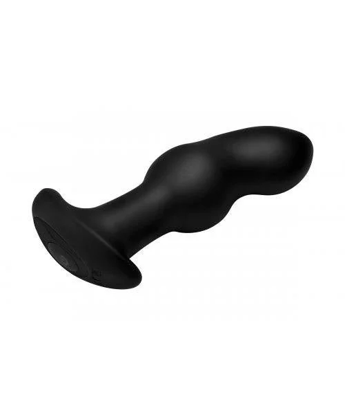 Gyro-I 10X Beaded Rimming Butt Plug With Remote Control — image 7 of 8