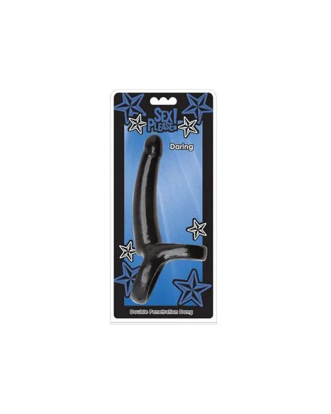 Daring Double Penetration Dong - Black — image 5 of 6