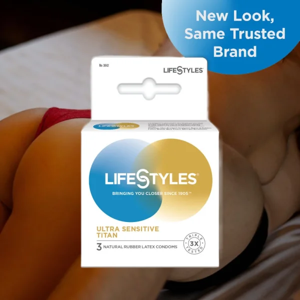 LifeStyles Ultra Sensitive Titan Condoms | Ultra Thin