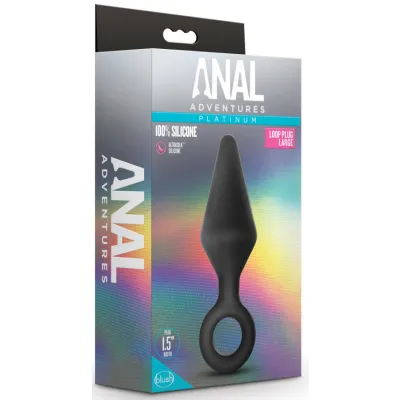 Large Platinum Loop Butt Plug