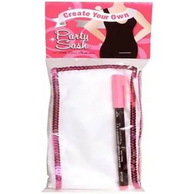 Create Your Own Sash Pink