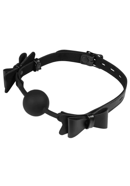 Sincerely Bow Tie Silicone Ball Gag By Sportsheets