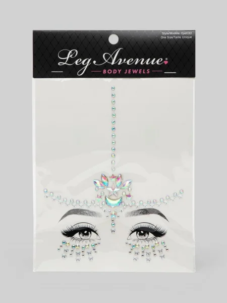 Leg Avenue Karma Face Jewel Stickers