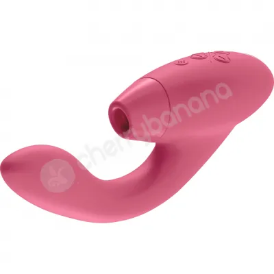 Womanizer Duo Raspberry G Spot Clitoral Suction Stimulator