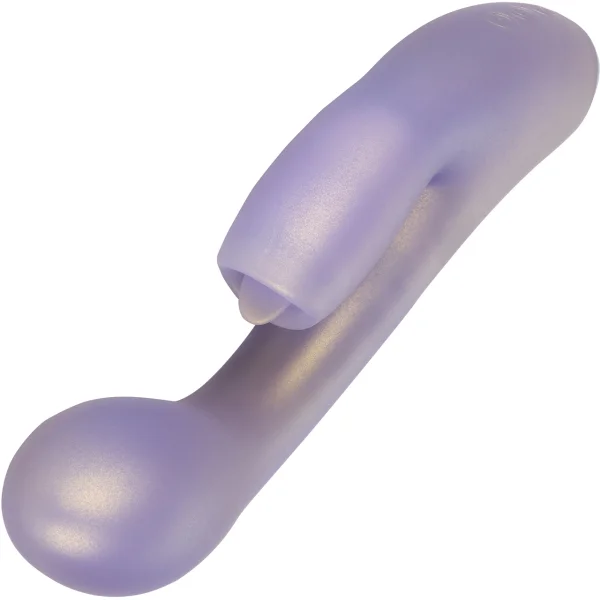 G-Love G-Kiss Silicone Rechargeable Waterproof Dual Stimulation Vibrator By CalExotics