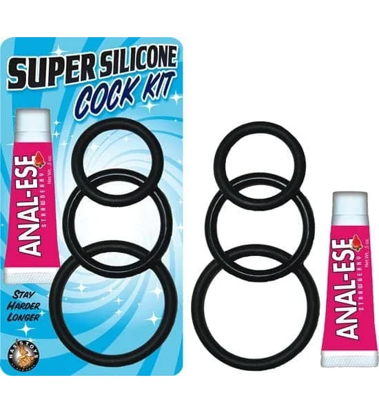 Super Silicone Cock Kit Black — image 4 of 4