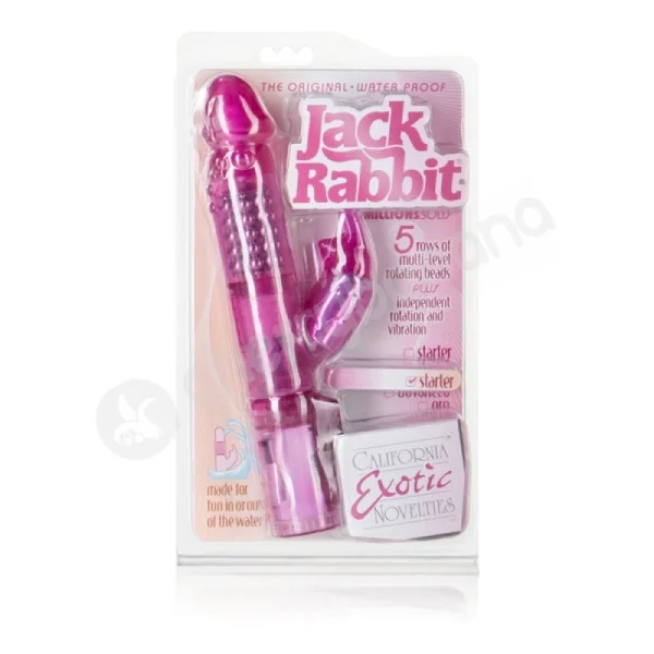 Waterproof Jack Rabbit Pink Vibrator