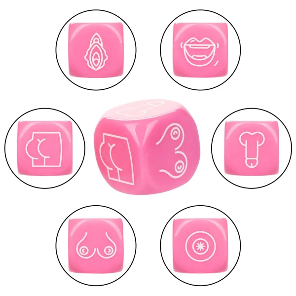 Naughty Bits Roll With It Icon - Based Sex Dice  Game