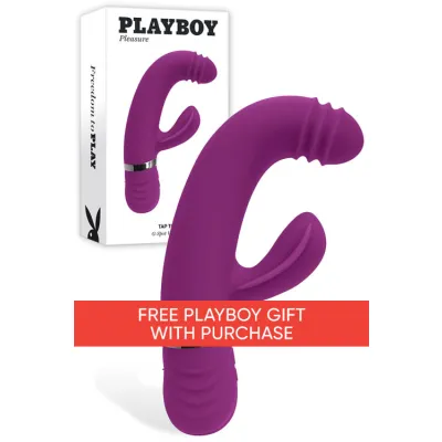 Playboy Tap That 6 5 Tapping Rabbit Vibrator