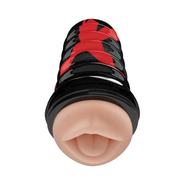 PDX Elite Air Tight Oral Stroker Beige — image 13 of 14