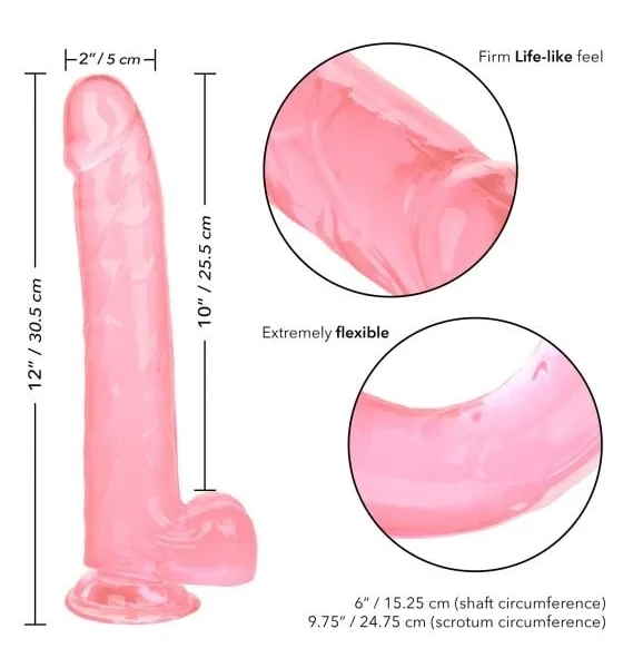 Size Queen 10"/25.5 cm - Pink
