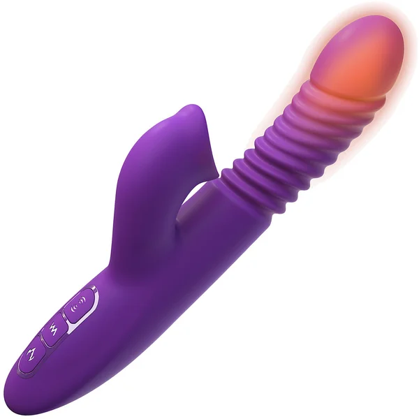 Fantasy For Her Ultimate Thrusting Clit Stimulate-Her Dual Stimulation Silicone Vibrator — image 20 of 24