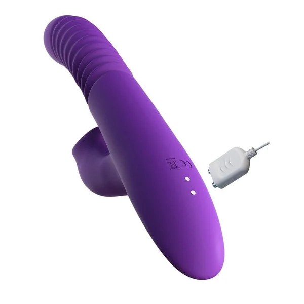 Fantasy For Her Ultimate Thrusting Clit Stimulate-Her Dual Stimulation Silicone Vibrator — image 17 of 24