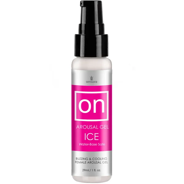 ON Natural Arousal Gel by Sensuva 1 fl oz - Ice — image 2 of 2
