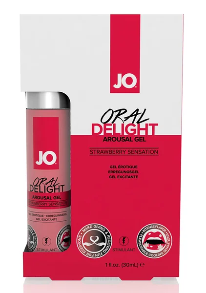 JO Oral Delight Arousal Gel - Strawberry Sensation 1 oz — image 4 of 4
