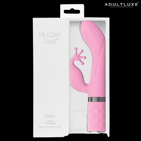Pillow Talk Kinky Silicone Waterproof Rechargeable Dual Stimulation Vibrator - Pink — image 7 of 7